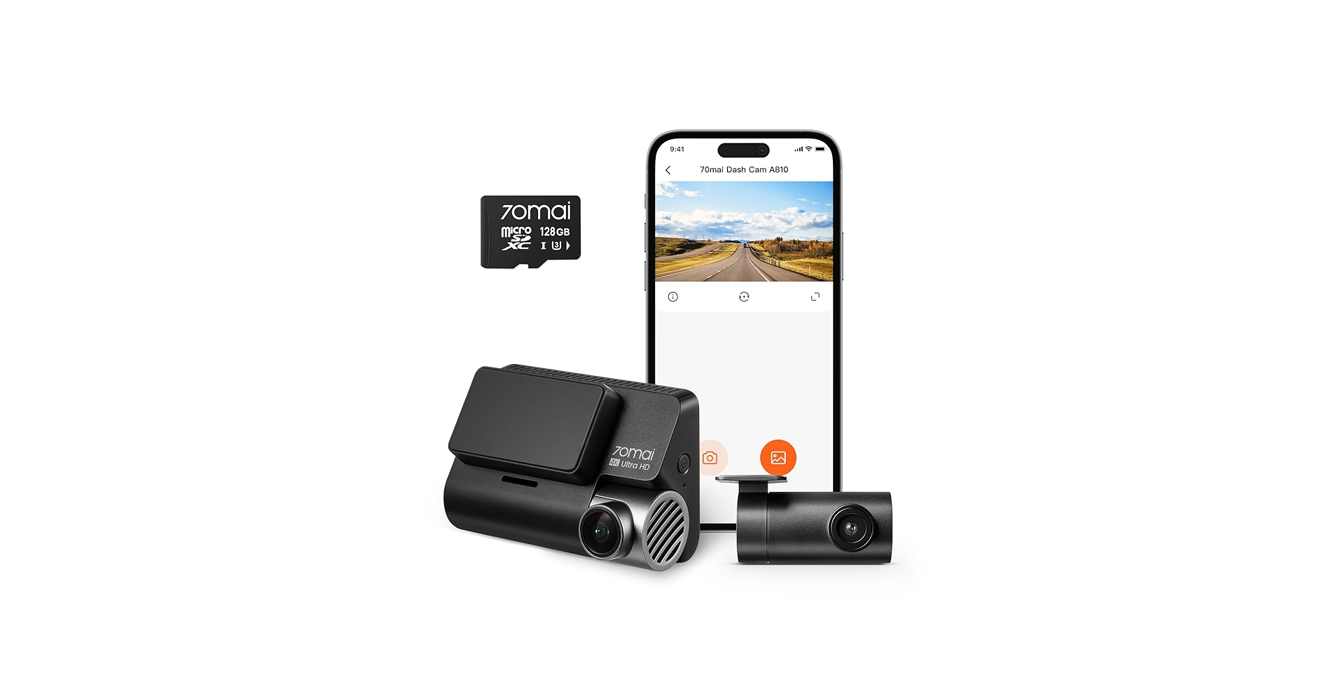 70mai A810 STARVIS™ 4K UHD ドライブレコーダー Amazon.co.jp: 【最新4K UHD超高精細記録】70mai Dash Cam 4k